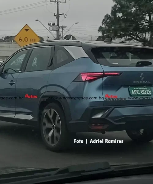 Leitores flagram os poderosos Renault Boreal e os GWM Poer P30 e Haval H9