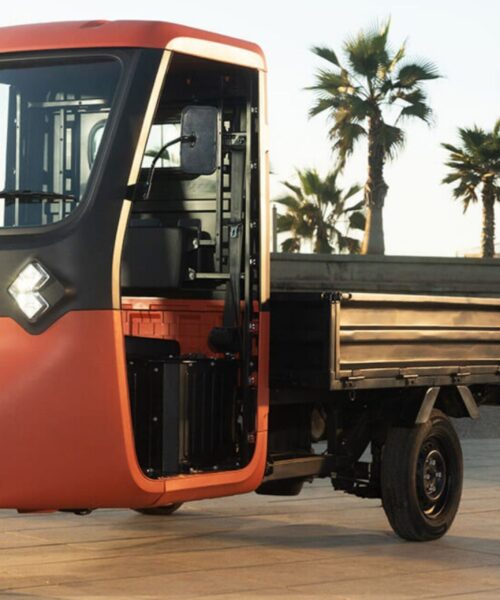 Fiat lança triciclo elétrico por R$28 mil no Marrocos.