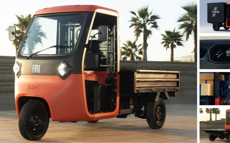 Fiat lança triciclo elétrico por R$28 mil no Marrocos.