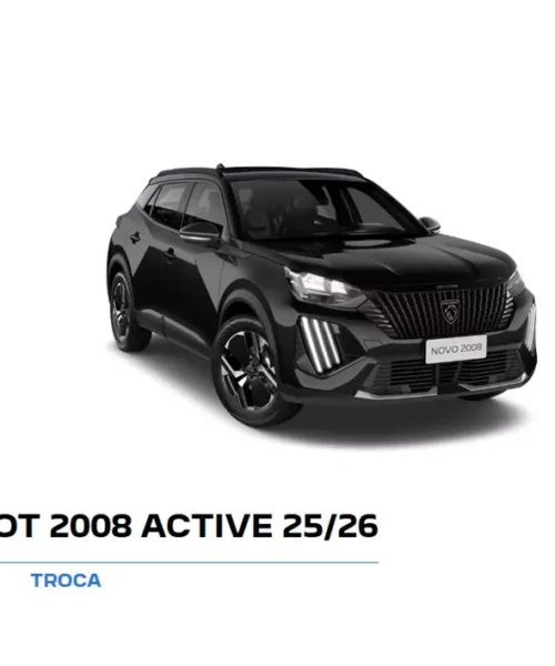 Desconto imperdível: Peugeot 2008 Active 2026 com desconto de até R$ 27 mil