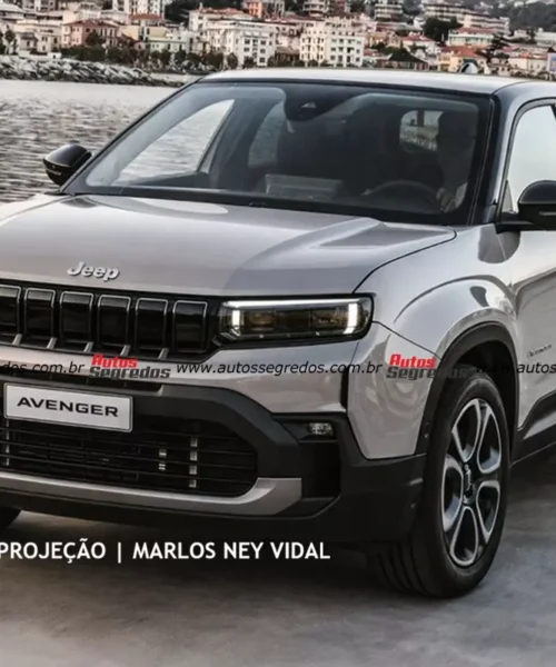 Nova versão do Jeep Avenger será lançada no Brasil apenas em 2028.