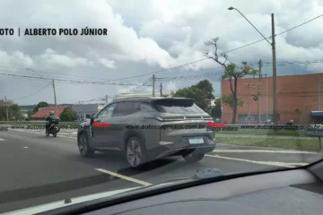 Flagra no Brasil do Link & Co 08, irmão do Volvo XC40