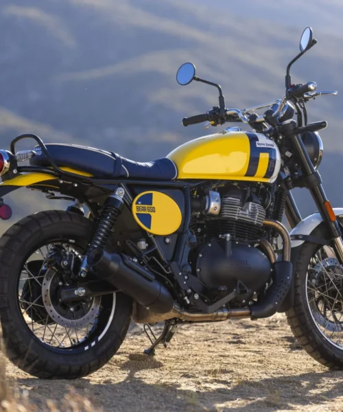 Royal Enfield apresenta nova motocicleta Bear 650 no mercado brasileiro por R$ 33.990.