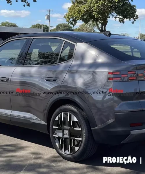 Novo Fiat Fastback 2028 terá design mais elegante inspirado no Novo Argo.