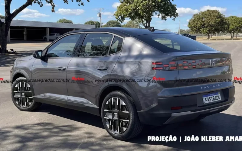 Novo Fiat Fastback 2028 terá design mais elegante inspirado no Novo Argo.
