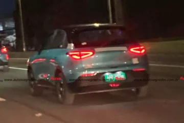 Renault Geely inicia testes do modelo elétrico brasileiro EX2 em novas imagens reveladoras