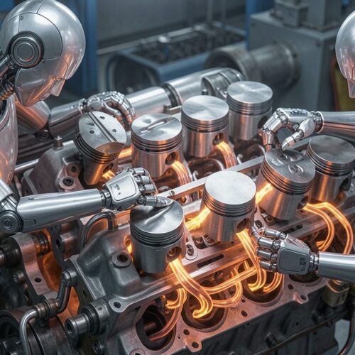 A inteligência artificial dá nova vida ao motor a combustão