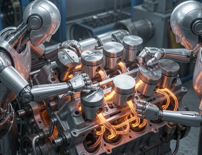 A inteligência artificial dá nova vida ao motor a combustão