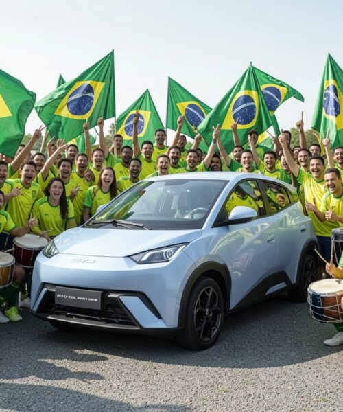 Veículos elétricos lideram crescimento de 20,5% no setor automotivo brasileiro