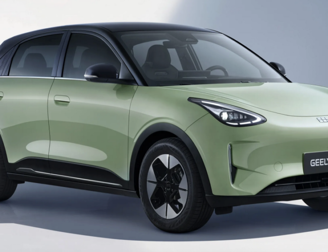 Geely EX2 é laureado com o Prêmio de Mobilidade Sustentável