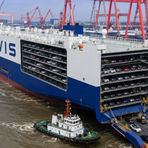 Indústria chinesa se beneficia com aumento nas vendas externas