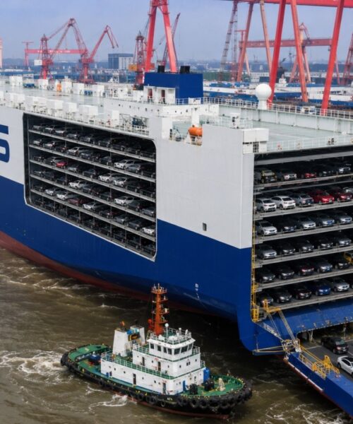 Indústria chinesa se beneficia com aumento nas vendas externas